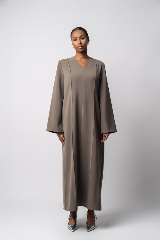 ESSENTIAL DRESS - ASH GREY