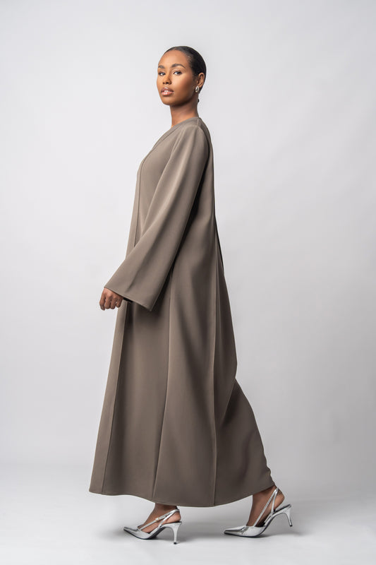 ESSENTIAL DRESS - ASH GREY